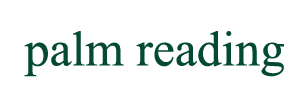 Palm reading logo